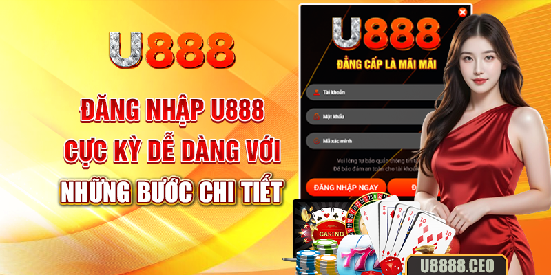 Đăng nhập U888 cực kỳ dễ dàng với những bước chi tiết