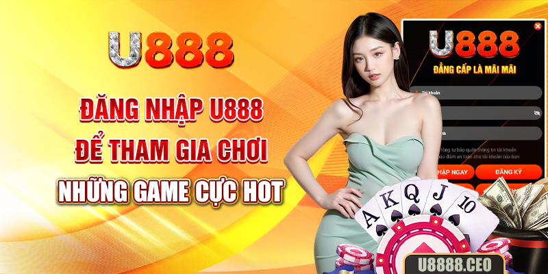 Đăng nhập U888 để tham gia chơi những game cực hot